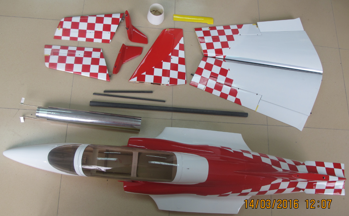 Viper Plaid Red &White/yellow bottom Kit