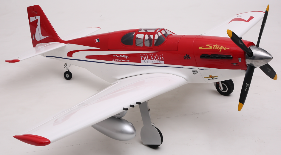 P51B Mustang Stage Kit+Electric gear+servos