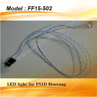 LED light for P51D Mustang