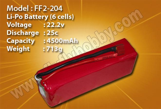 Li-Po Battery(6cells)