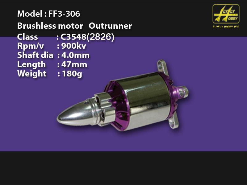 Brushless motor outrunner