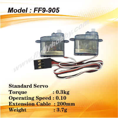 Standard Servo 2.5g