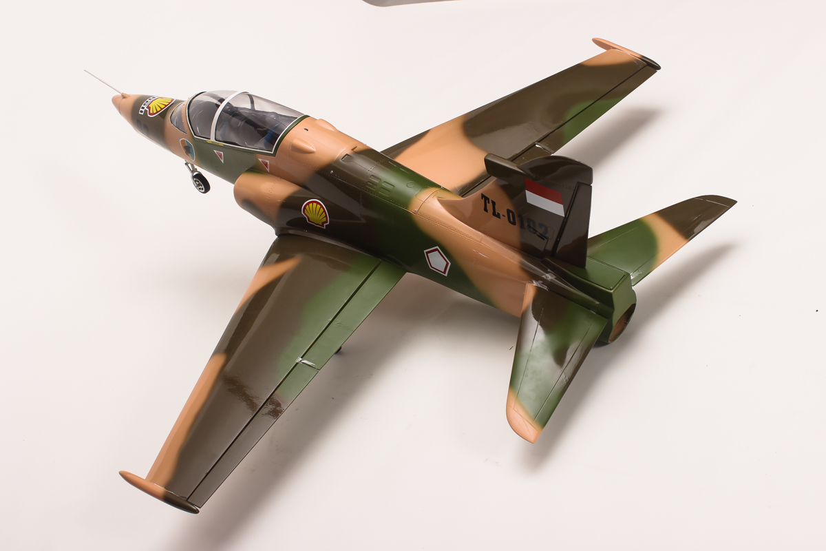 Air Force british Bae Hawk Wood+carbon wing/epoxy fuselage Kit
